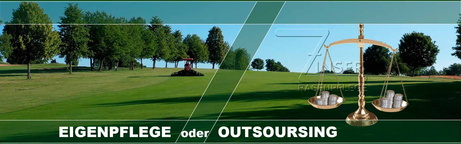Eigenpflege Outsoursing Zinser Rasenpflege Wiese Rasen